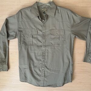 Coevals club western men’s shirt medium pearl snaps
